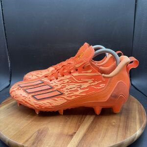 Adidas Adizero 12.0 Poison Mens Size 7.5 Football Cleats Orange Shoes IG7211